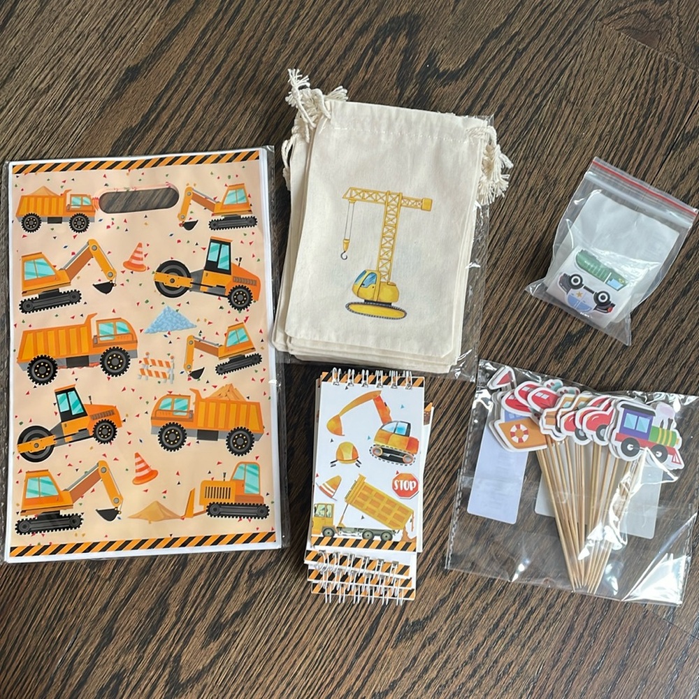Contraction/Car/Vehicle Theme Party Favors